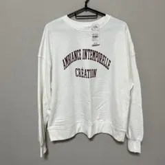 chocol raffine robe オフホワイト トレーナー　スウェット