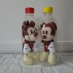 ペットボトル入り　Mickey&Minnie