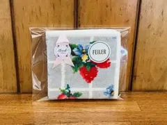 【新品】フェイラー　ミニハンカチ（いちご）20×20