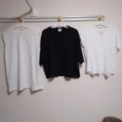 coen Tシャツ ノースリーブ 3枚セット L～フリーサイズ