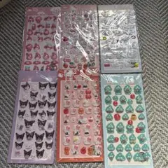 新品　サンリオ　ぷくぷくシール