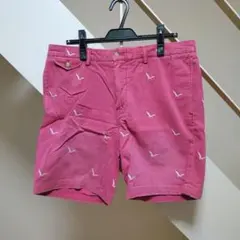 クリーニング済 34 XL ポロラルフローレン ハーフパンツ ピンク