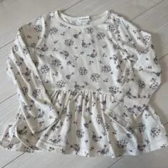 branshes 花柄 長袖カットソー