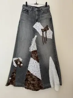 リメイクデニム ファッション