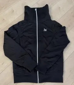 PUMA レディース ブラック ジャージ ジャケットのサムネイル
