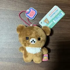 리락쿠마 ゲーミング ぶらさげぬいぐるみ キーホルダー チャイロイコグマ