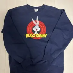LOONEY TUNES バックスバニー スウェット ネイビー Mのサムネイル