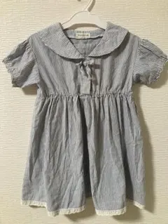 キムラタン　ビケット　120 半袖ワンピース　記名なしのサムネイル
