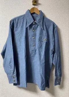 hellohello USA製　ヴィンテージ　ダンガリー　プルオーバー　美品