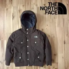THE NORTH FACE フード付きジャケット ブラウン　キッズ150