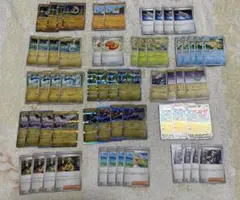 ポケカ 汎用カード59枚セットリーリエの決心 カナリィ トウコ メガドリームex