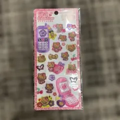 サンリオ　平成はっぴーフォン　シール　ハローキティ　日焼け