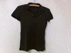 102783 ラルフローレン　ポロシャツ　ブラウン　サイズM
