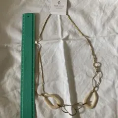 新品Ropé Picnic ゴールドアイボリーチェーンネックレス