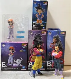 一番くじ ドラゴンボールGT MASTERLISE A B C D賞 4種セット - メルカリ