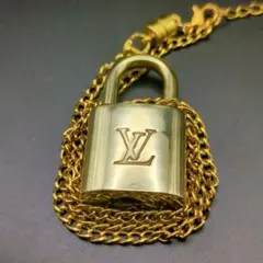 美品】LOUIS VUITTON パドロック カデナ 南京錠 ネックレス 喜平