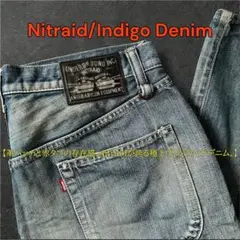 nitraid ナイトレイド デニムパンツ L ジーンズ Dカン 金網柄 日本製 nitraid ナイトレイド デニムパンツ L ジーンズ Dカン 金網柄 日本製