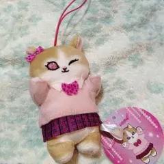 mofusand コギャルにゃんマスコット ぬいぐるみ
