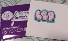 BE:FIRST シークレットモコモコ刺しゅうステッカー　LEO レオ