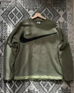 Nike スウェット オリーブグリーン M