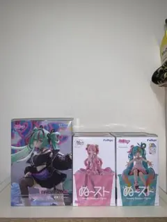 初音ミクFuryu・Fegurizmaフィギュア 3体セット