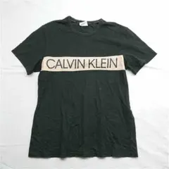 ★カルバン・クライン ロゴTシャツ ブラック系 メンズ Mサイズ