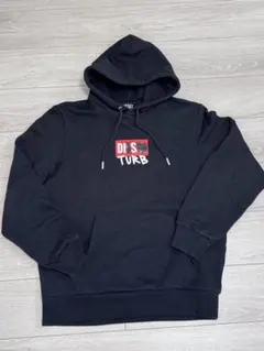 DIESEL ディーゼル プルオーバー パーカー Lサイズ ブラック