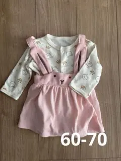 ロンパース　ワンピース２点セット