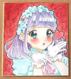 女の子♥オリジナルイラスト♥手描き♥原画