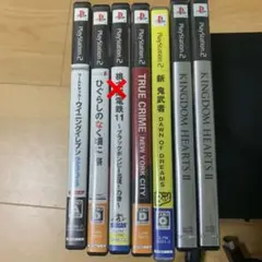 PS2ソフト まとめ売り 8枚