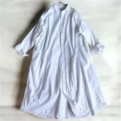 journal standard luxe オーバーサイズ シャツワンピース 白