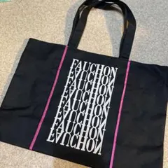 FAUCHON エコバッグ トートバッグ ブラック