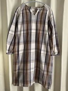 KOE チェック柄チュニック L
