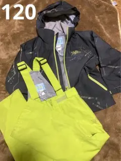 nima スキーウェア　男児ボーイ男の子　120サイズ　ブラックイエロー