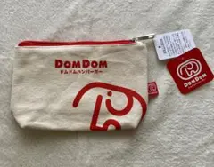 ドムドムバーガー　DOMDOMバーガー　ドムぞう　ポーチ　未使用