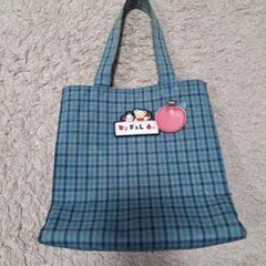 ファミリア　チェック柄バッグ 小