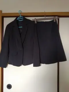 グレー スーツジャケットとスカート セット　9号