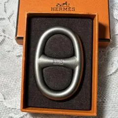 エルメスシェーヌダンクルキーリング正規店アフターケア済キーホルダー