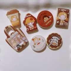 アクリルビーズ 7個セット 400円