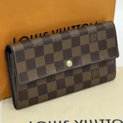 ヴィトン ダミエ ポルトフォイユ サラ 長財布 カード10枚