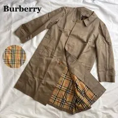 ☆Burberry ステンカラーコート ノバチェック プレステージコレクション