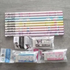 サンリオ MONO消しゴム 鉛筆 セット