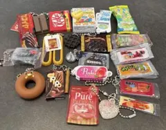 ミニチュアお菓子カプセルトイ 17点セット