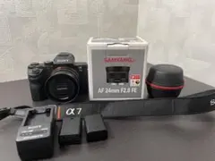 SONY α7Ⅱ + SAMYANG AF 24mm F2.8 FE + 付属品 - メルカリ