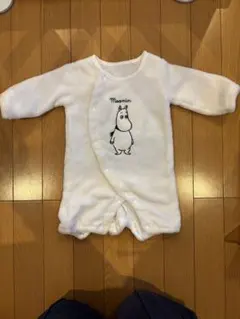 ムーミンロンパース 60-70サイズ 裏起毛