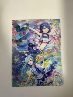 プロセカ　桐谷遥　日野森雫　モアジャン　モモジャン　ウエハースカード