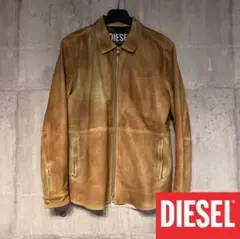 定価14万 DIESEL レザー ラムレザー ジャケット