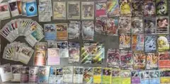 ポケカセット 引退品の残り カードローダー5付き　ピカチュウスリーブ7枚付き