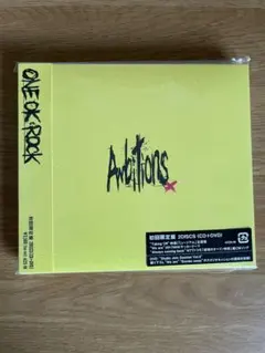 ONE OK ROCK Ambitions 初回限定盤 CD+DVD ワンオク