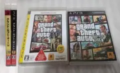 ２本セットグランドセフトオート４　５　 gRand theFt aUto Ⅳ　Ⅴ